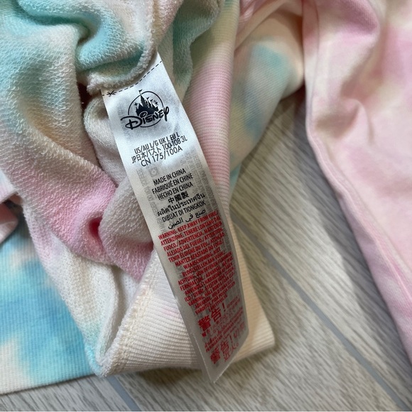 Disney Disneyland Tie Dye Pastel Long Sleeve Pull Over Sweater Women’s size XL - Picture 6 of 12